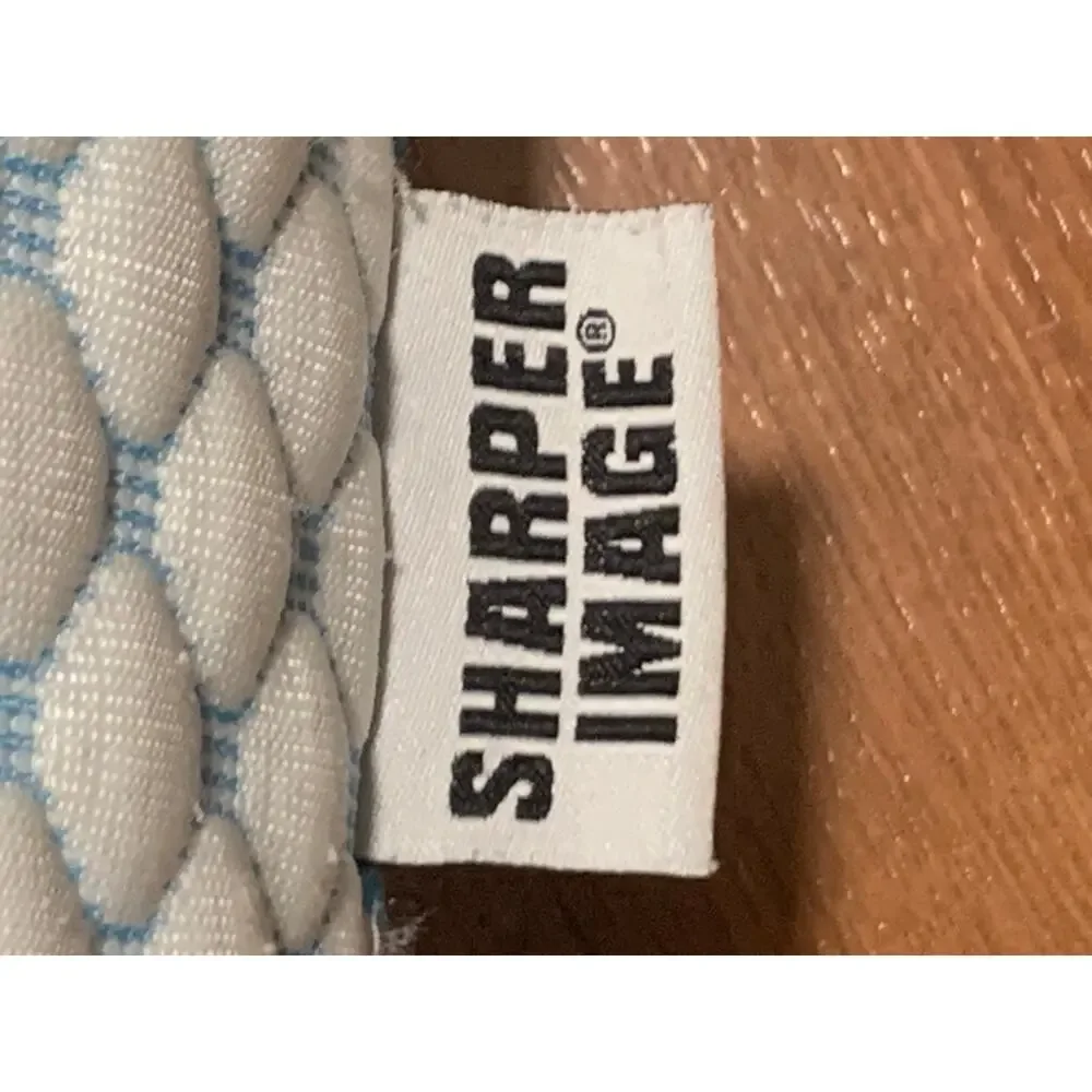 Sharper Image Memory From Pillow with removable washable cover sleep 22” x 14”